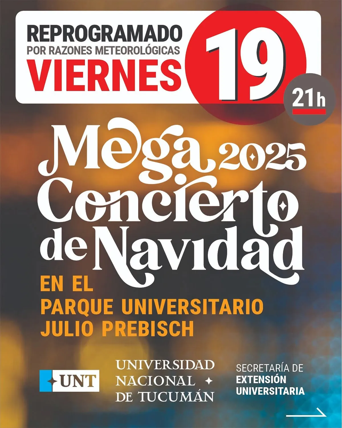 Baglietto y Vitale protagonizan esta noche el Megaconcierto de Navidad en el Parque Prebisch