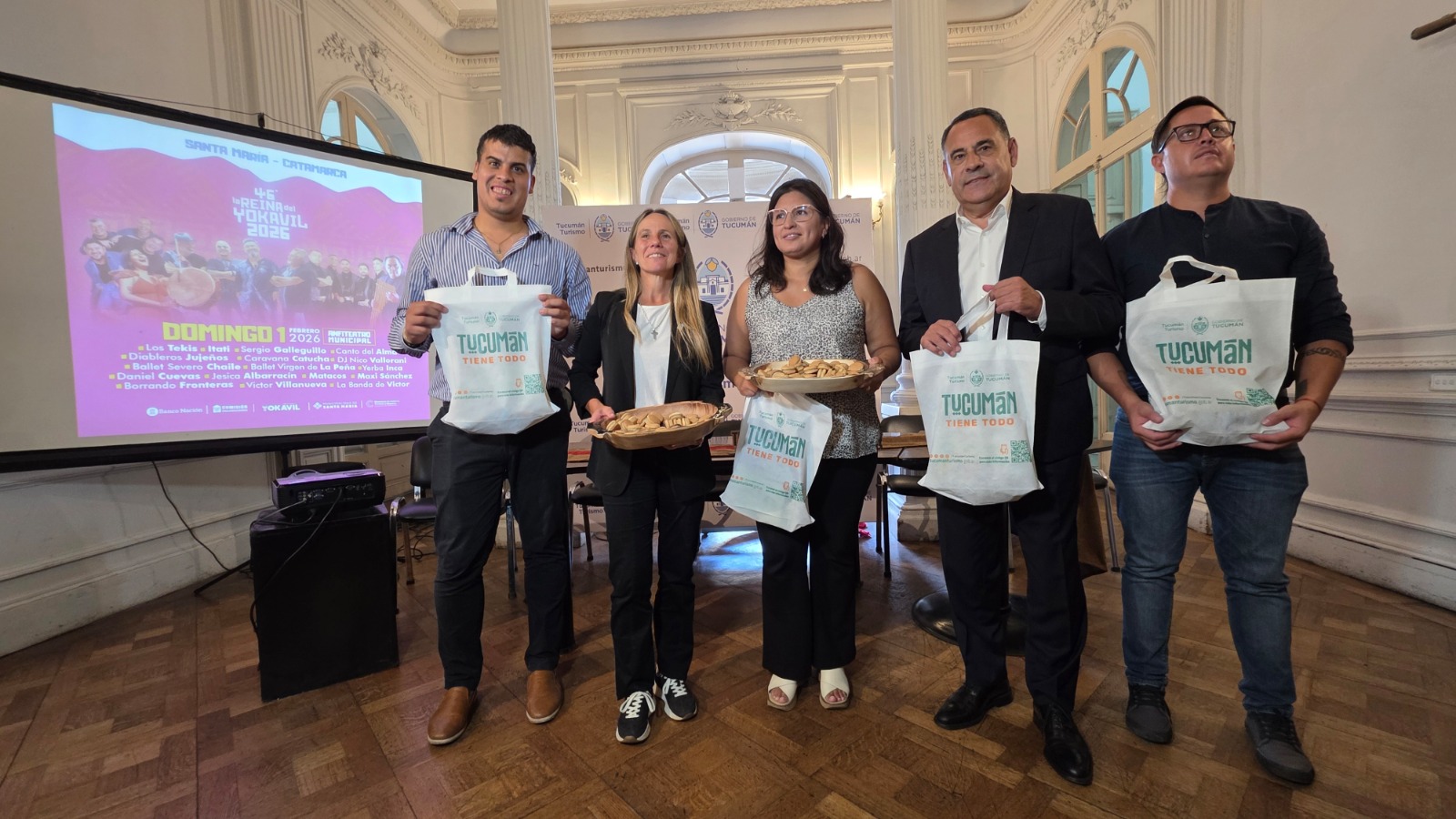 Tucumán Turismo fue sede de la presentación de la 46ª Fiesta Nacional Reina del Yokavil