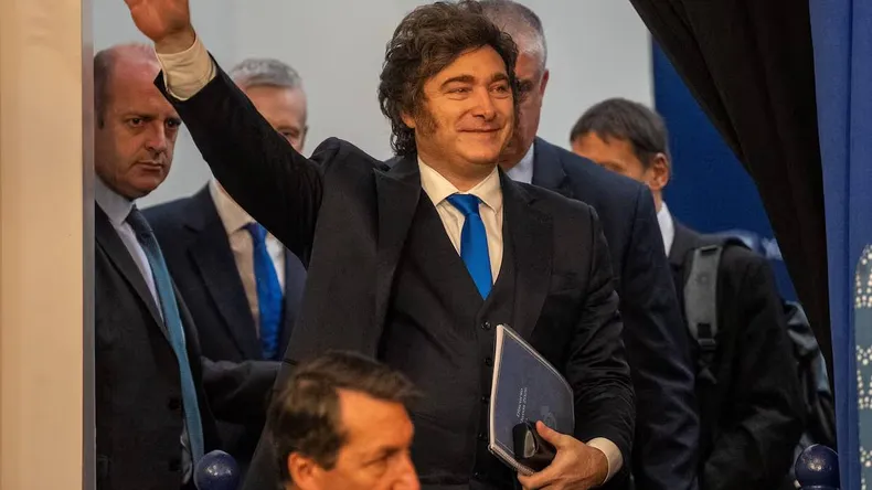 Milei inauguró la Argentina Week en Nueva York y cuestionó a empresarios locales