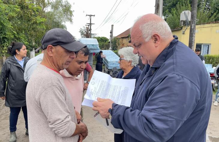 Cuarto día de asistencia a familias afectadas por las fuertes lluvias en Tucumán