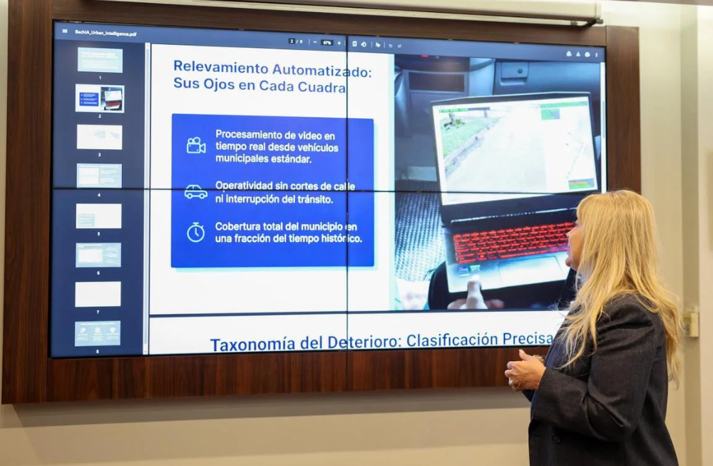 El Municipio suma inteligencia artificial para detectar baches en la ciudad