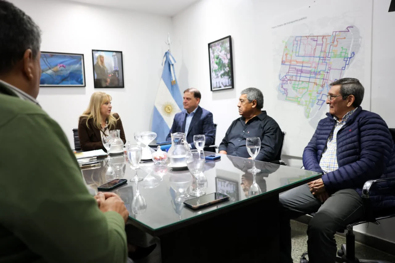 Chahla abrió mesa de trabajo con UTA y avanza el análisis del sistema de transporte urbano en la capital