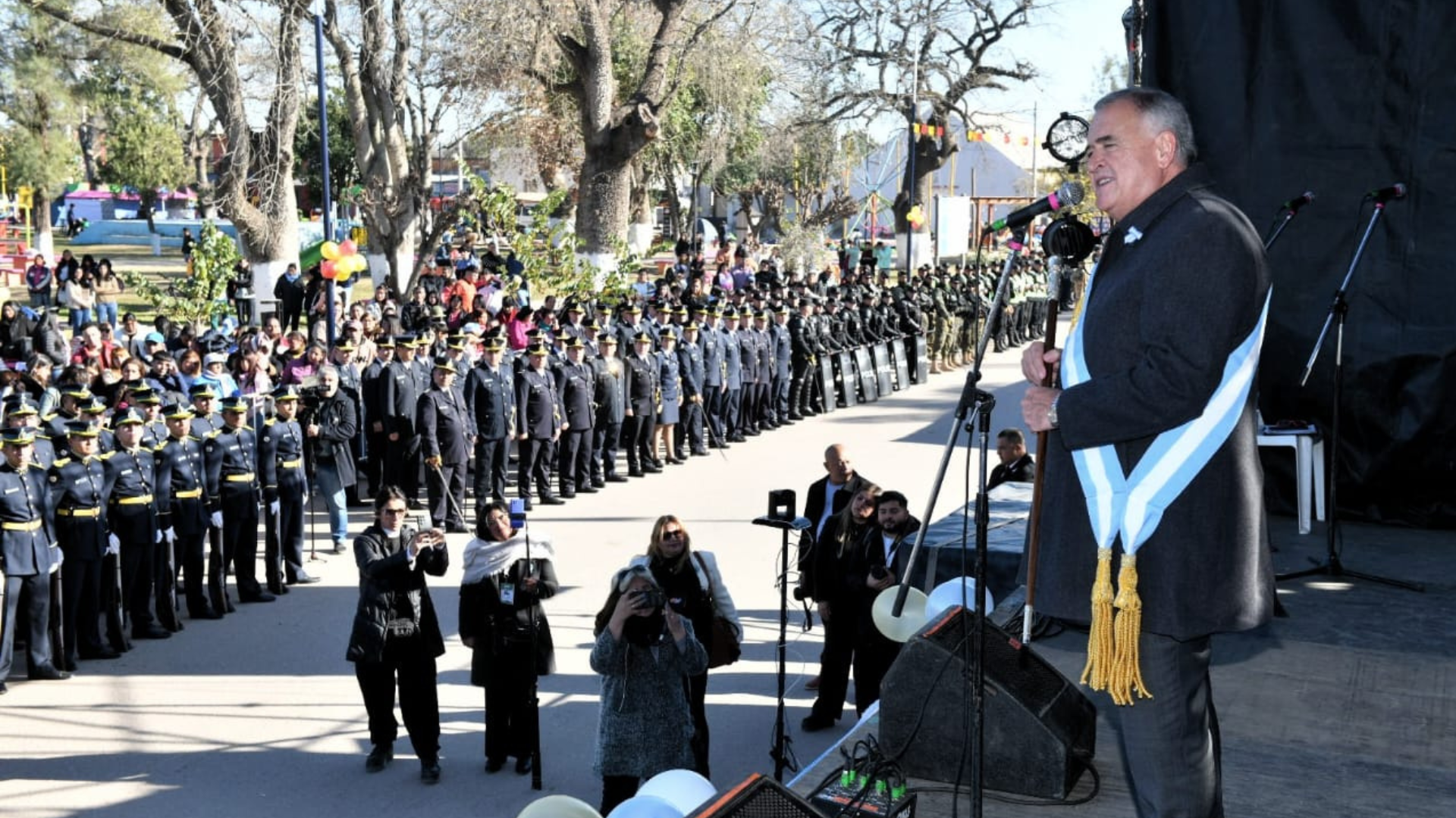 Jaldo encabezó los festejos por el 174° aniversario de Las Cejas