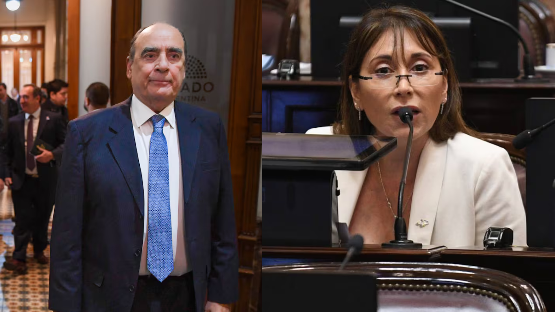 Escándalo en el Senado: Guillermo Francos se retiró del recinto tras un cruce con la senadora Cristina López