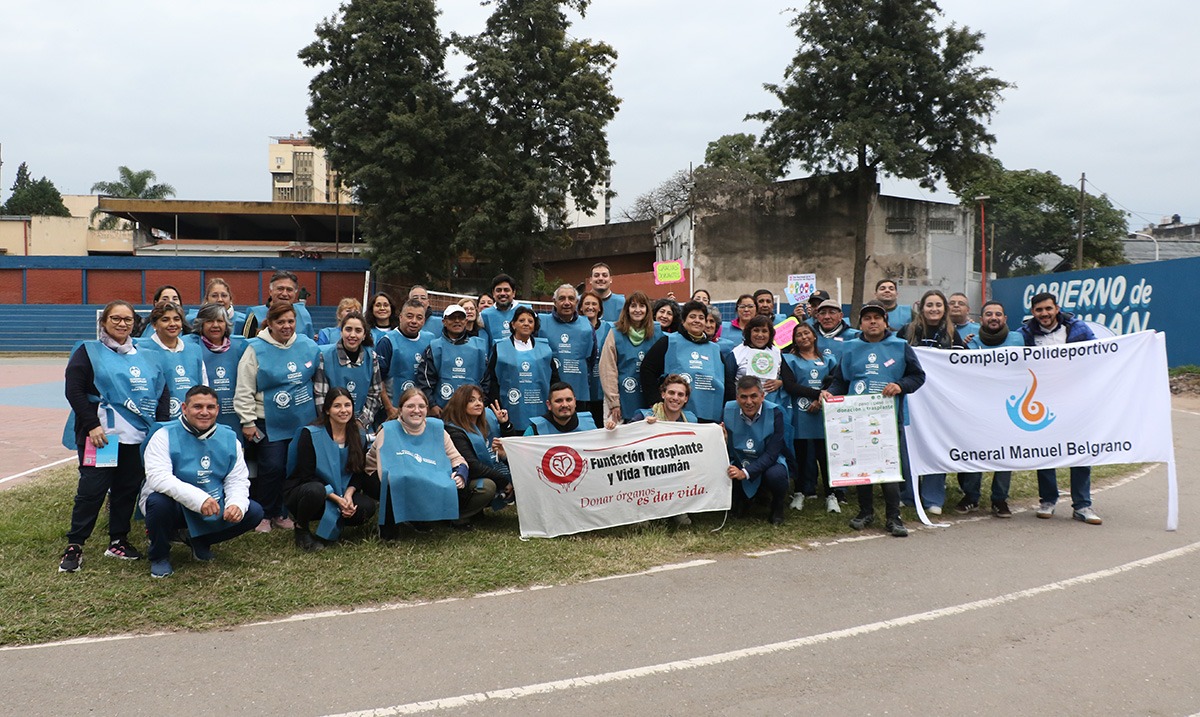 Emotivo homenaje a pacientes trasplantados en el Complejo Belgrano