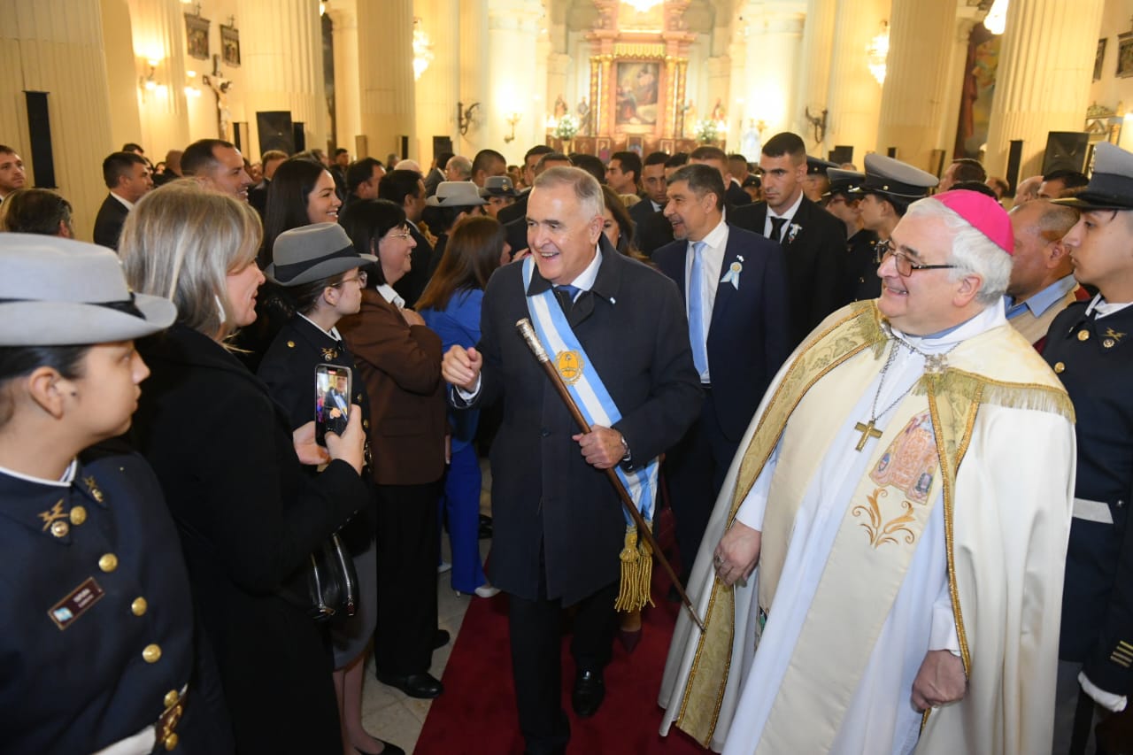 9 de Julio: Jaldo participó del Solemne Tedeum en la Catedral