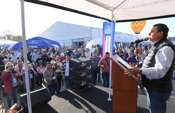 Con más de 700 expositores, Lules inauguró una nueva edición de su Expo Productiva