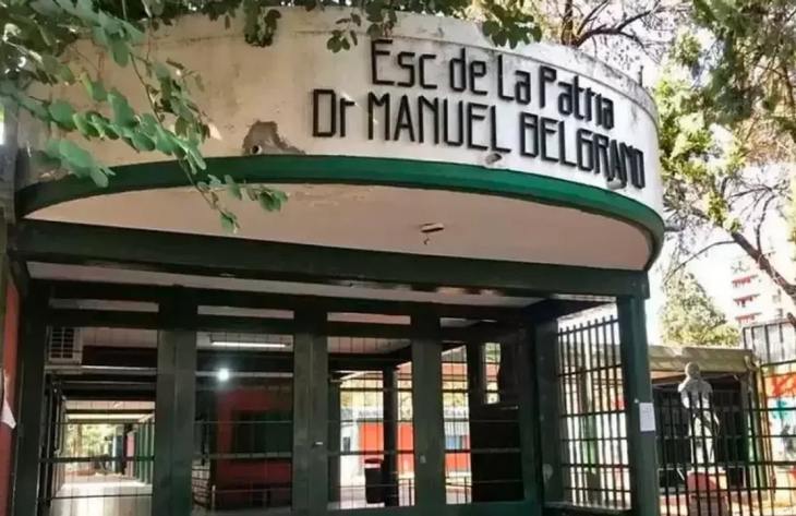 Descartan riesgo edilicio en la Escuela de la Patria Manuel Belgrano