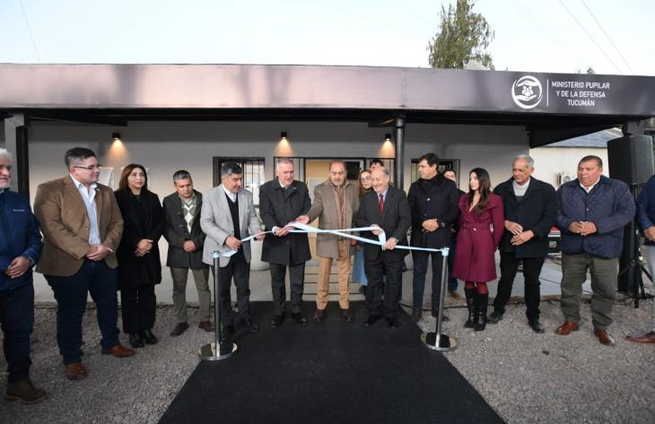 Jaldo inauguró en Burruyacu una nueva sede para garantizar el acceso a la justicia
