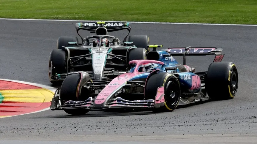 Franco Colapinto cerró un duro GP de Bélgica: “Fue una carrera larga y difícil para nosotros”
