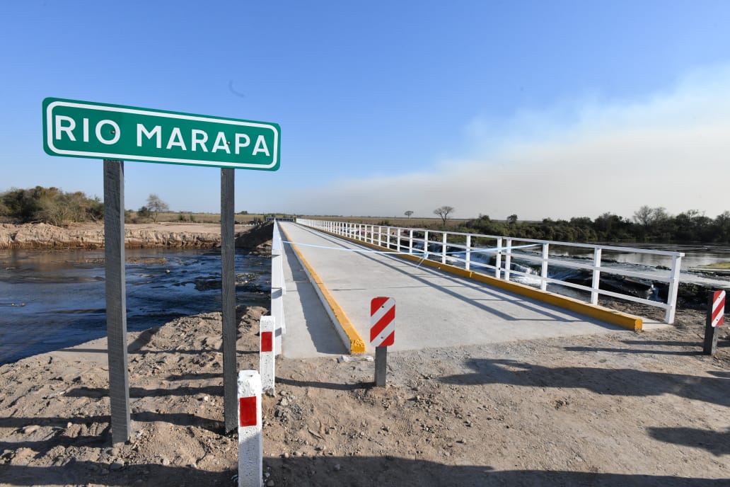 Domingo Amaya afirmó que el nuevo puente sobre el río Marapa genera más oportunidades para el turismo y la producción