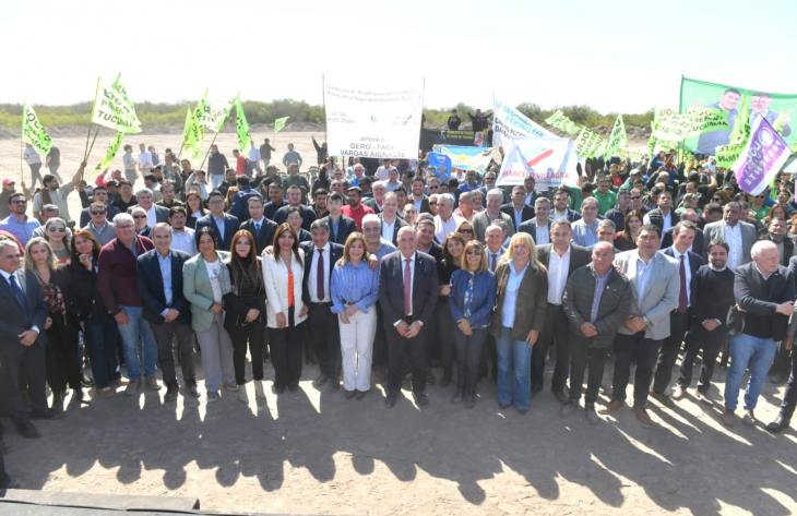 Jaldo inicia construcción de nueva línea de alta tensión en Tucumán