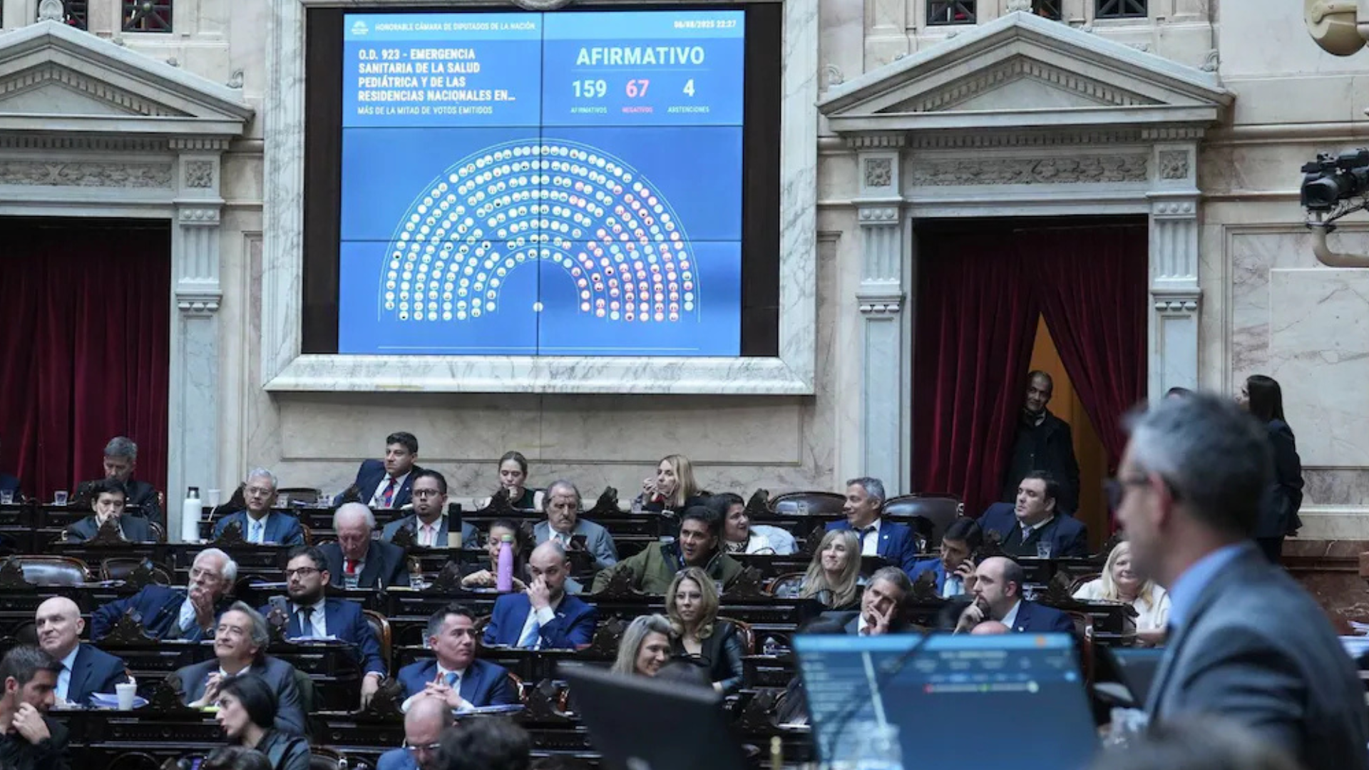Diputados debate hoy los vetos de Javier Milei en una sesión clave