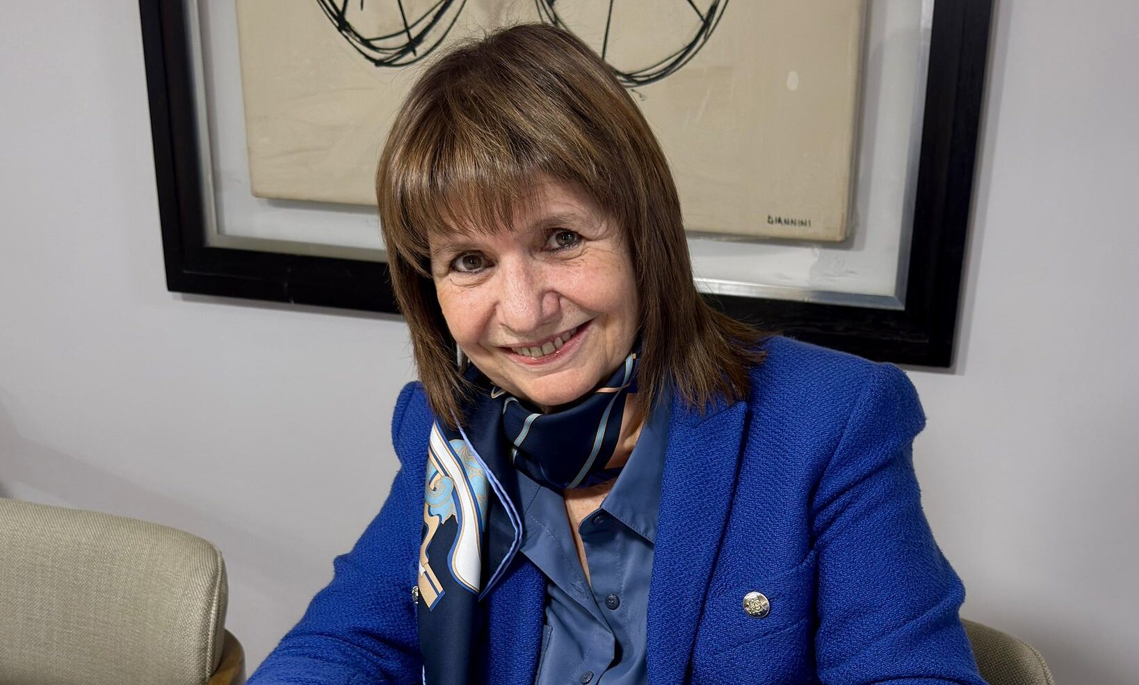 Patricia Bullrich será candidata a senadora por CABA con el respaldo de Milei