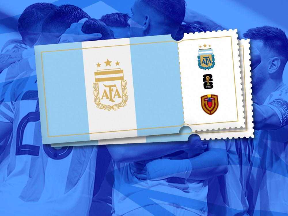 Comienza la venta de entradas para Argentina vs. Venezuela