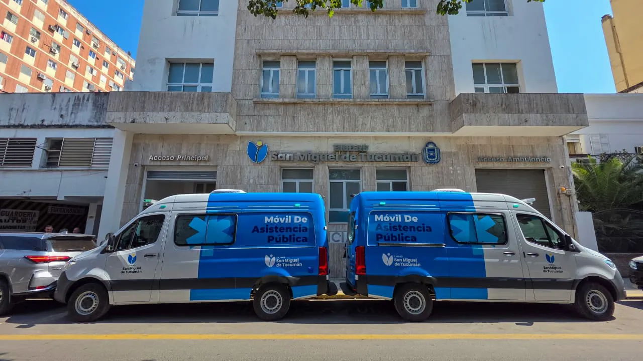 La Asistencia Pública incorpora ambulancias de alta complejidad y un moderno servicio de Radiología