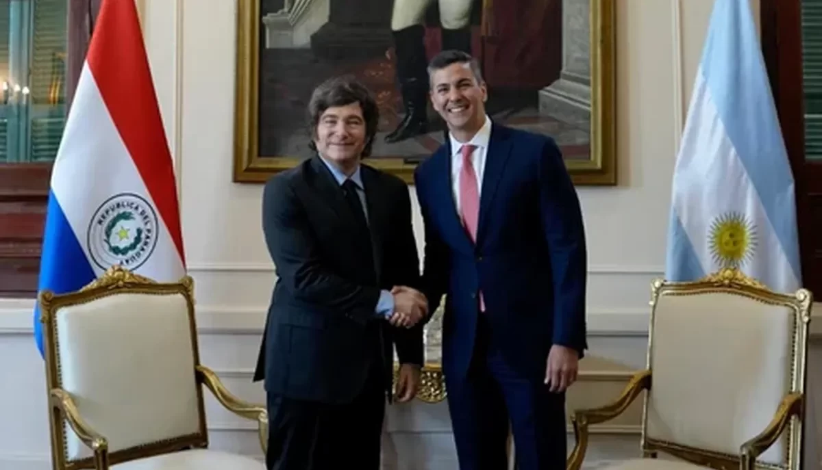 Javier Milei se reunió con el presidente de Paraguay y reforzó la cooperación bilateral