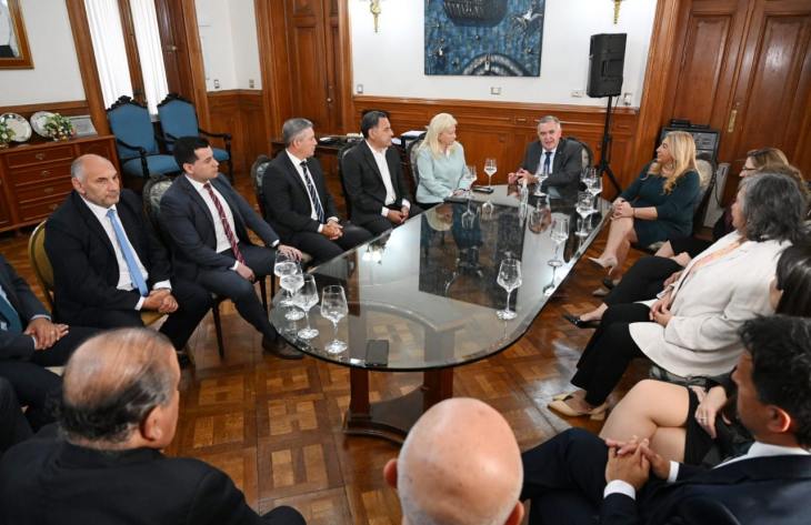 Jaldo se reunió con magistrados en su día y destacó avances en materia judicial