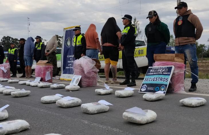 La Policía de Tucumán secuestró 60 kilos de marihuana