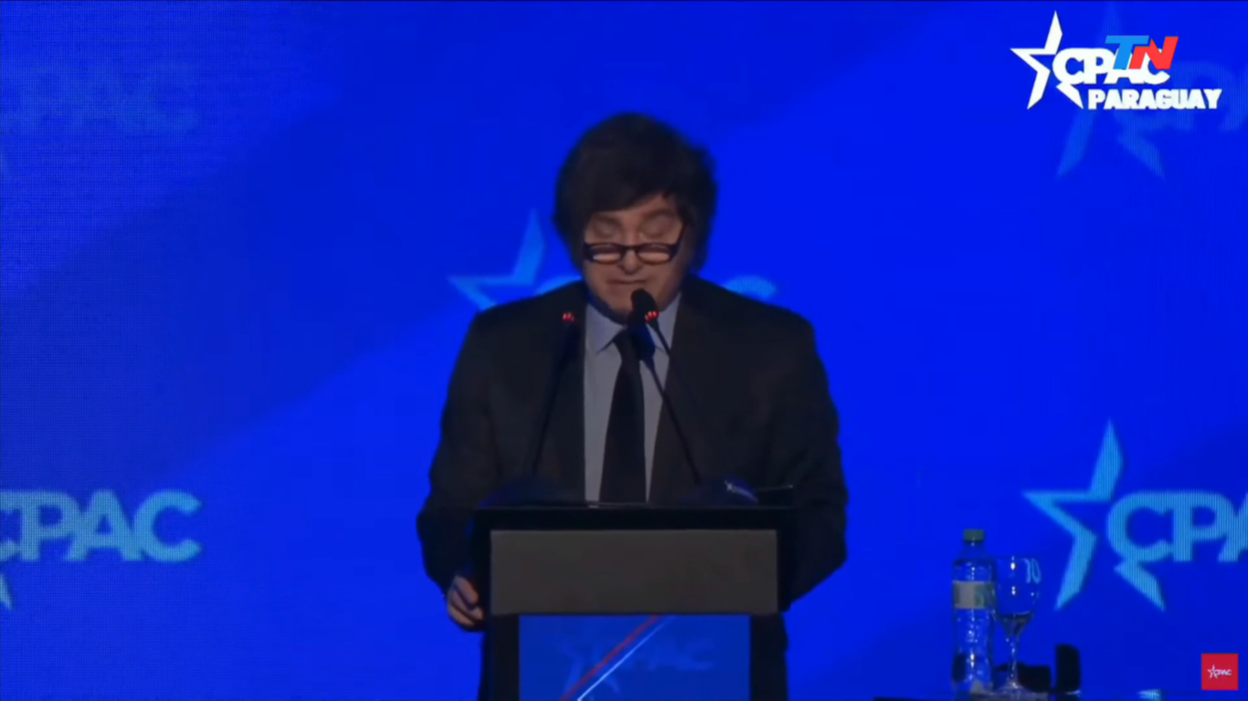 Milei endureció su discurso en Paraguay y rechazó las “terceras vías” de la política