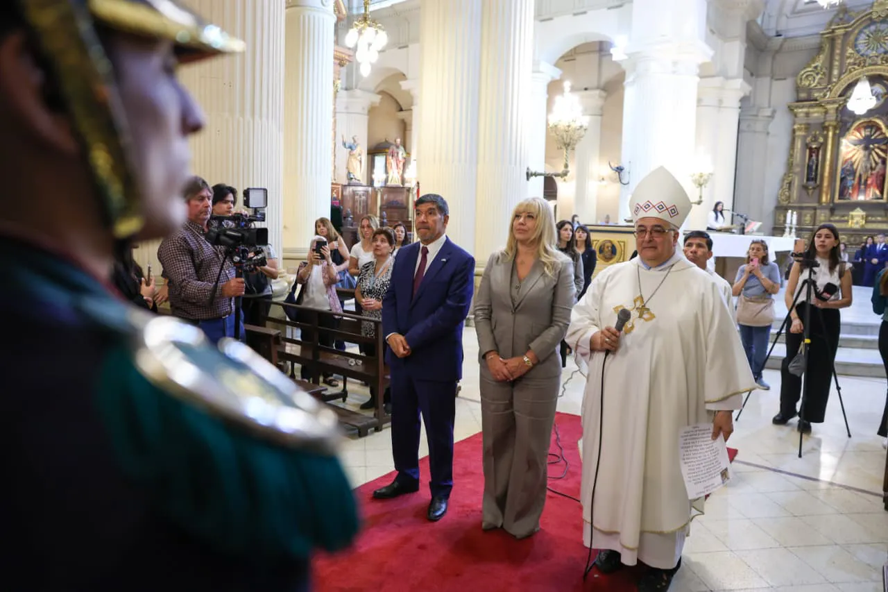 Chahla y Acevedo encabezaron la misa por el 340° aniversario de San Miguel de Tucumán
