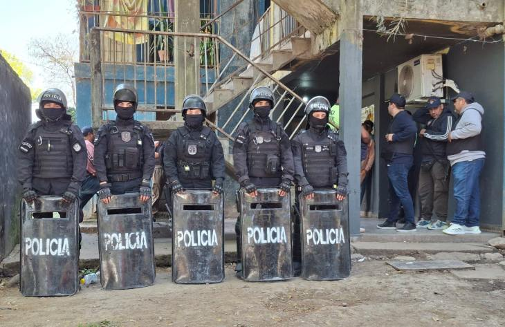 Secuestran celulares y computadoras por las amenazas a Jaldo y al Jefe de Policía