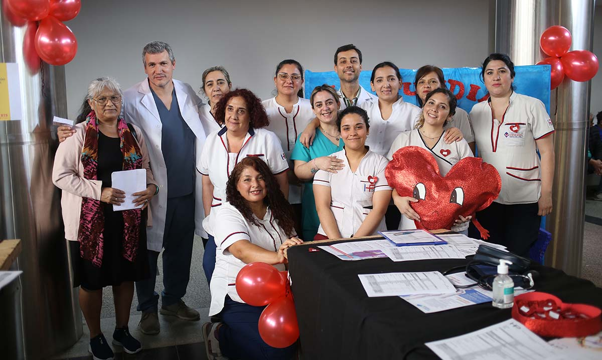 El Hospital Padilla realizó una actividad por el Día Mundial del Corazón