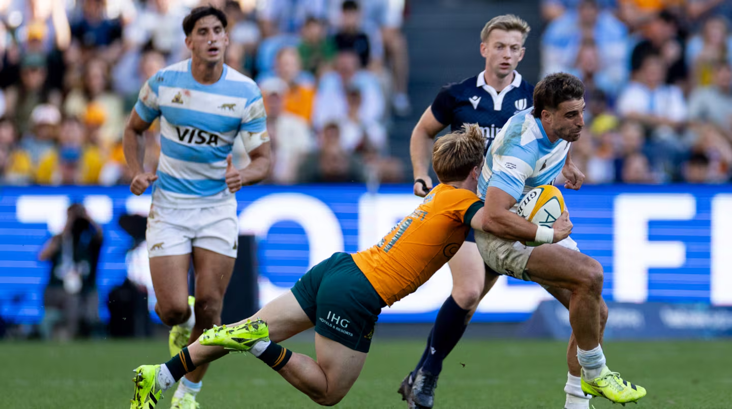 Los Pumas vencieron a Australia y mantienen viva la ilusión en el Rugby Championship