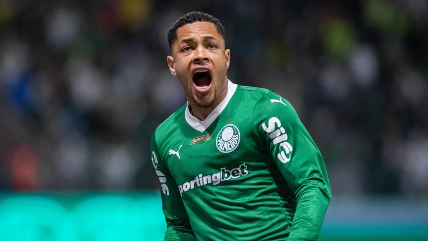 Con un primer tiempo demoledor, Palmeiras goleó a Inter y viaja a Núñez confiado