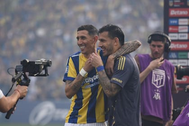 Boca y Central repartieron puntos en Arroyito con un golazo olímpico de Di María