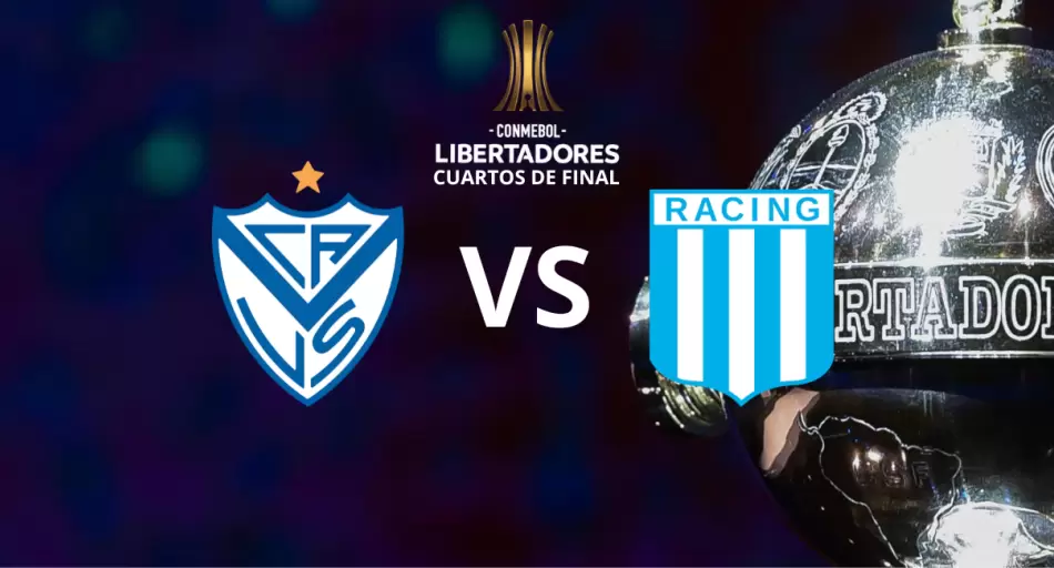Vélez y Racing se miden en un duelo argentino por la Copa Libertadores