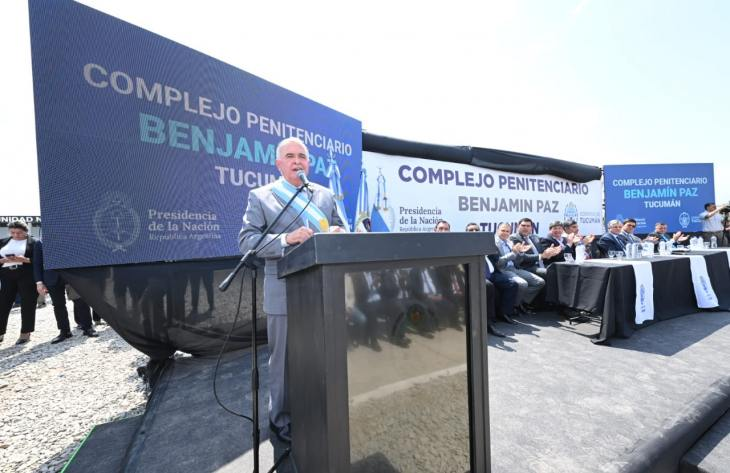 Jaldo inauguró la segunda etapa del Complejo Penitenciario Benjamín Paz