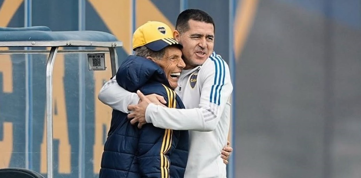 Miguel Ángel Russo regresó a las prácticas de Boca tras su internación