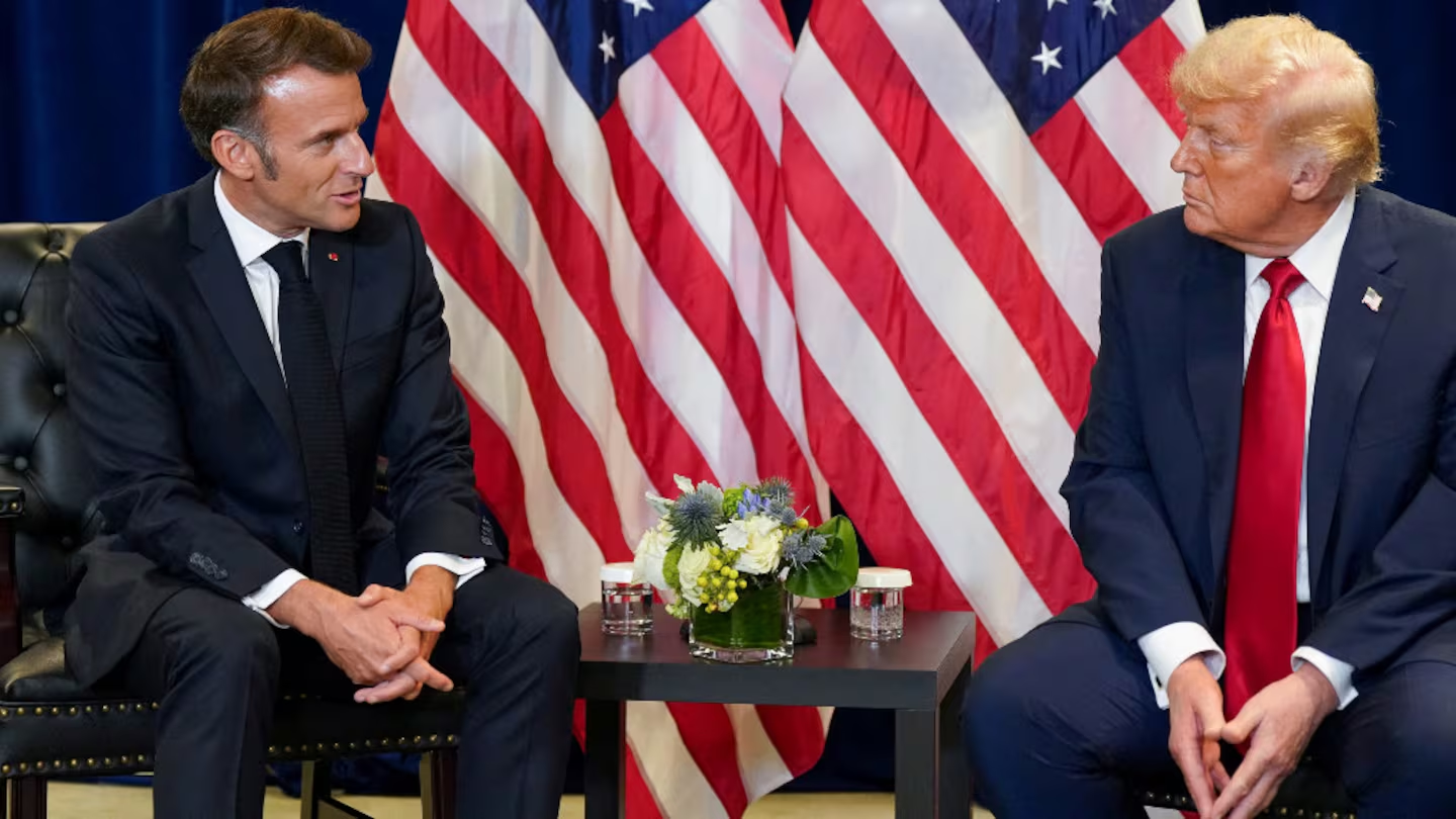 Macron dijo a Trump que la vía militar no alcanzará para derrotar a Hamas tras reconocer al Estado palestino