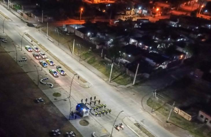Megaoperativo terrestre y aéreo en San Miguel de Tucumán