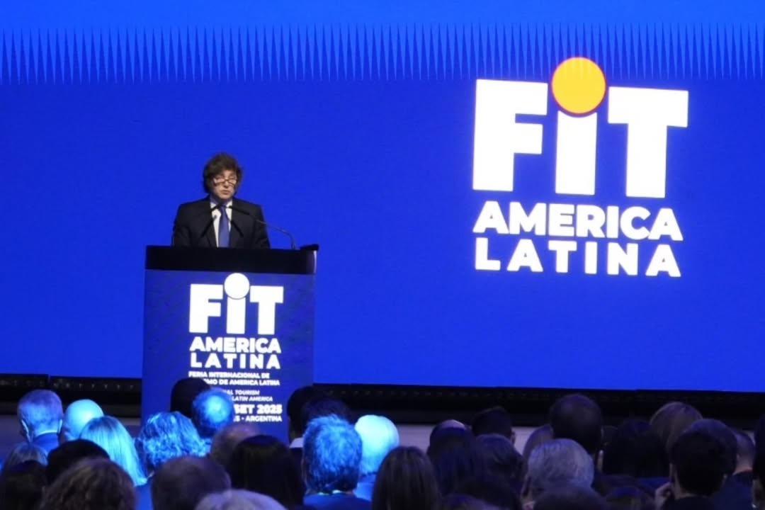 Milei inauguró la FIT 2025 y aseguró que el turismo argentino “puede multiplicarse 20 veces”