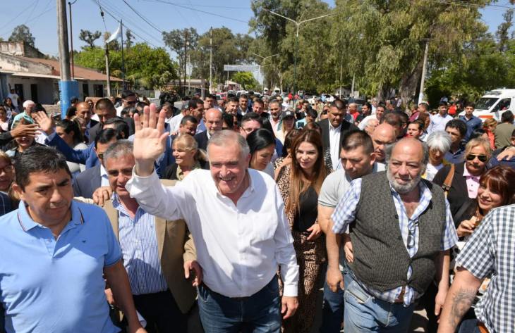 “En Tucumán, la gestión sigue”, aseguró Jaldo desde San Andrés