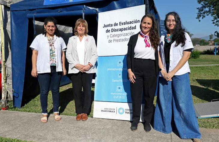 Operativo de discapacidad e Incluir Salud benefició a vecinos de Tafí del Valle