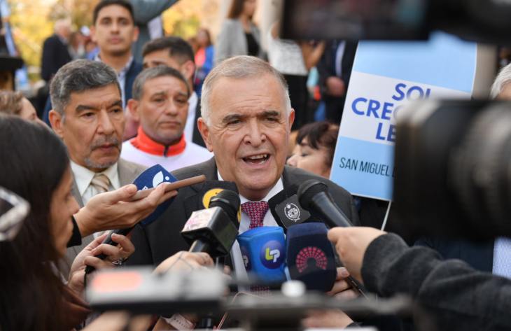 Jaldo pide transparencia sobre el apoyo financiero de EE.UU a la Argentina