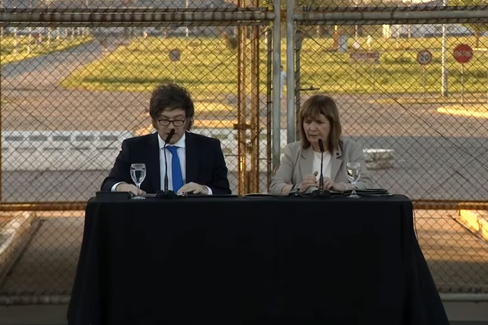 Milei presentó la reforma del Código Penal con Bullrich y Espert