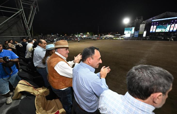 Jaldo participó de la segunda noche de la Fiesta Nacional e Internacional del Caballo