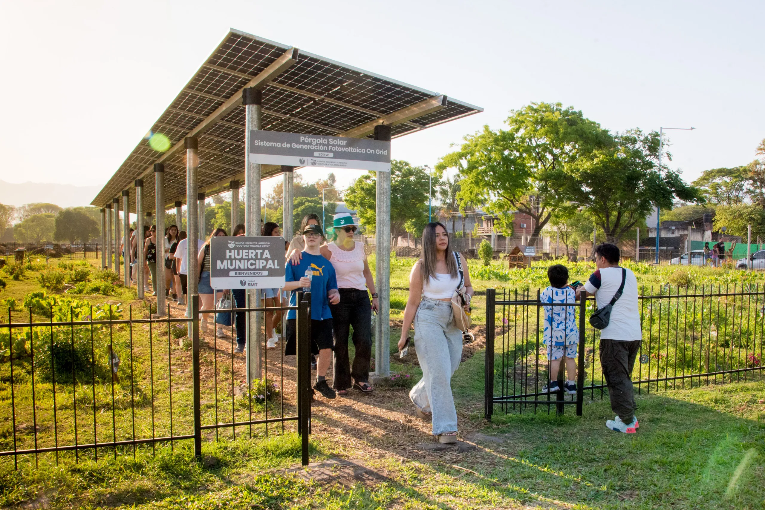 El Campus Educativo Ambiental abrió sus puertas al público con una jornada familiar y sustentable