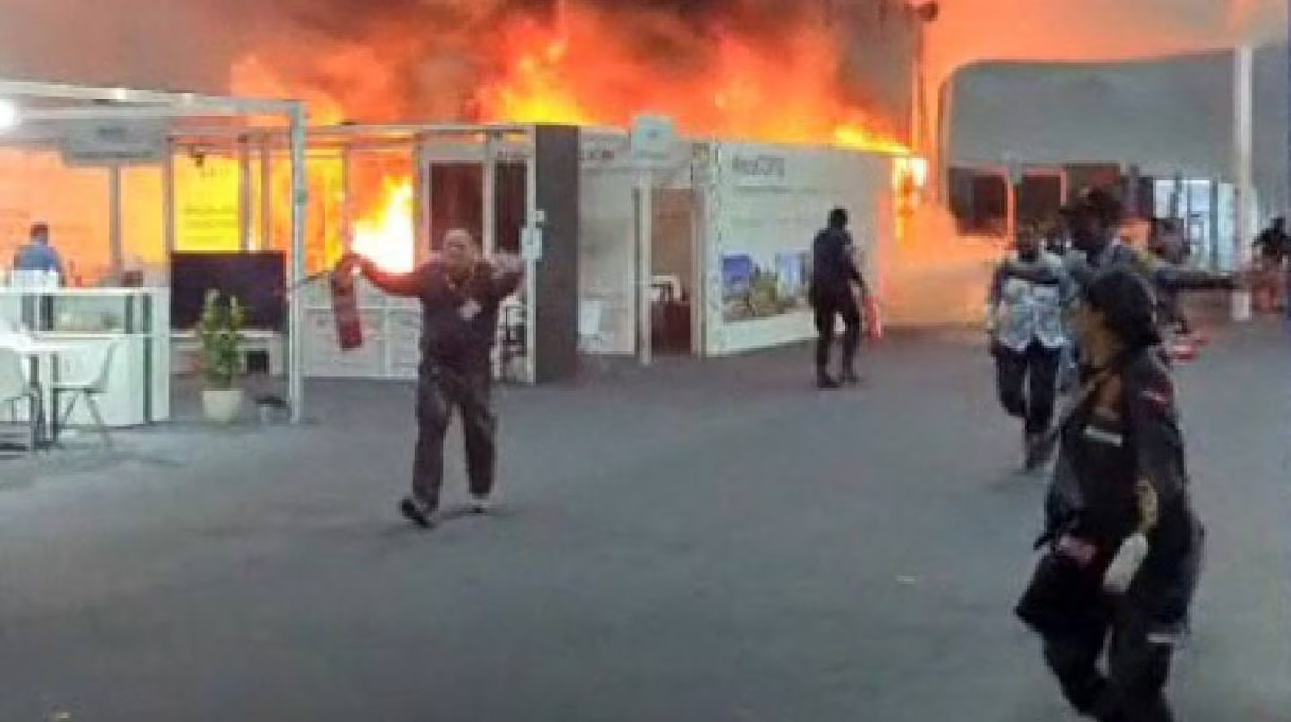 Belém: un incendio obligó a evacuar el pabellón central de la COP30
