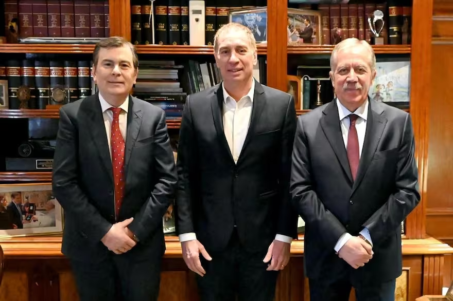 Santilli se reunió esta mañana con Zamora en Santiago del Estero