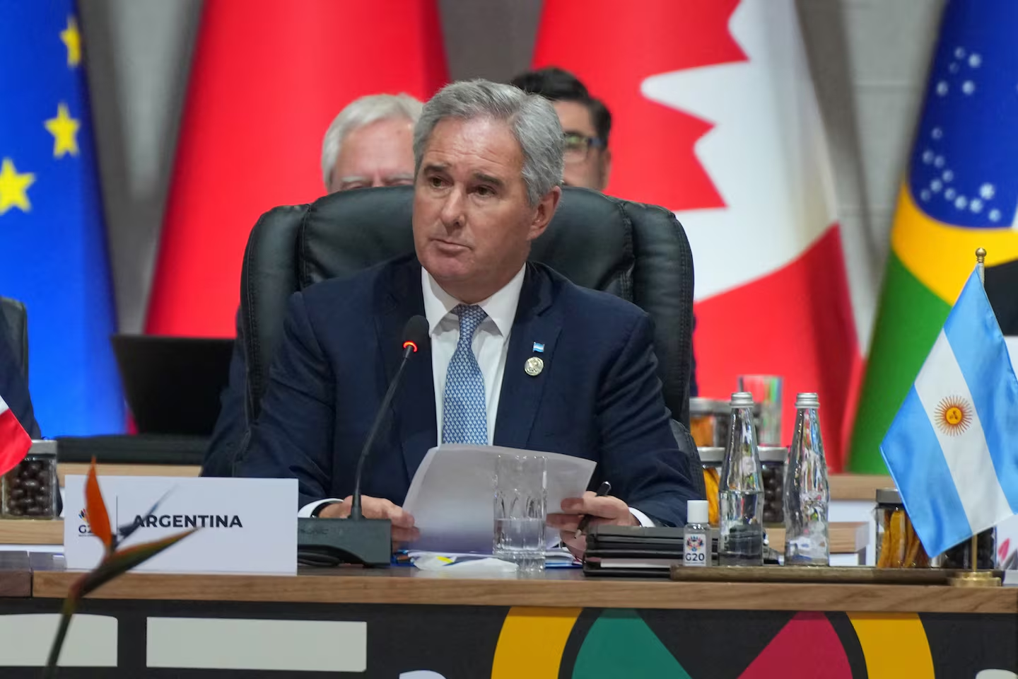 Argentina no avaló la declaración final del G20