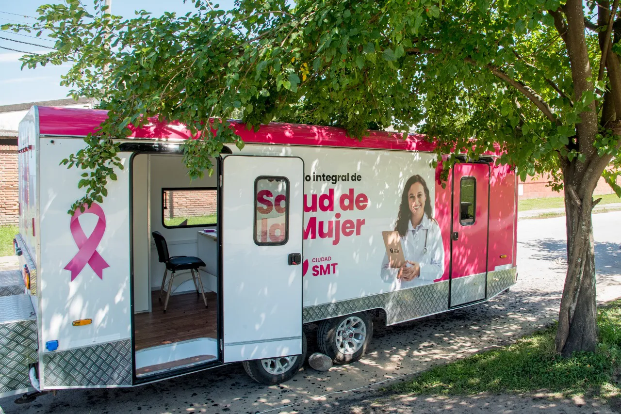El Tráiler de Salud de la Mujer brindará atención gratuita en Plaza Gutenberg de Barrio Diza