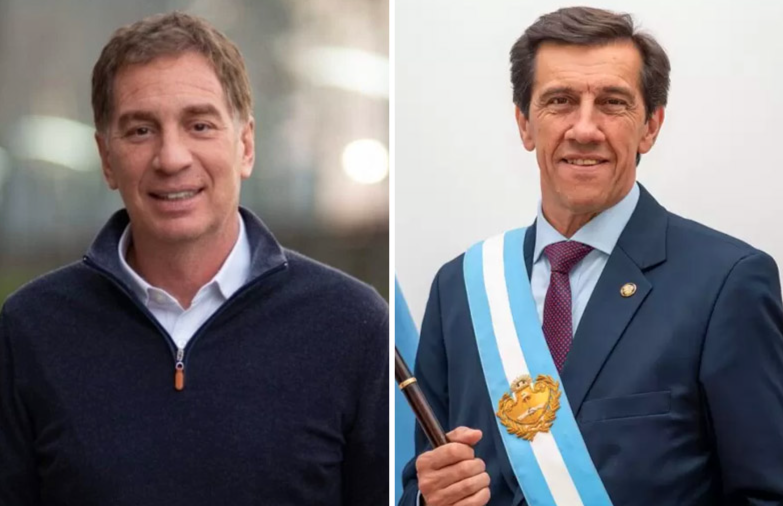 Diego Santilli y Carlos Sadir se reúnen en Casa Rosada