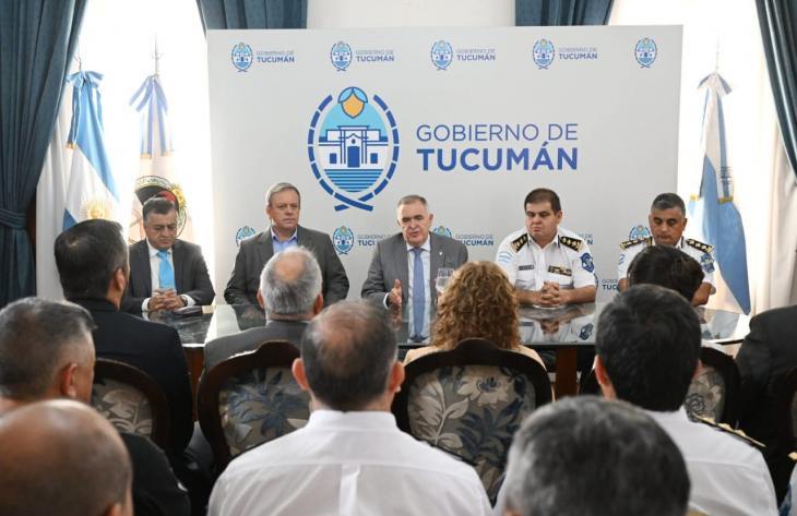 «Tenemos los índices delictivos más bajos de los últimos 25 años», aseguró Jaldo