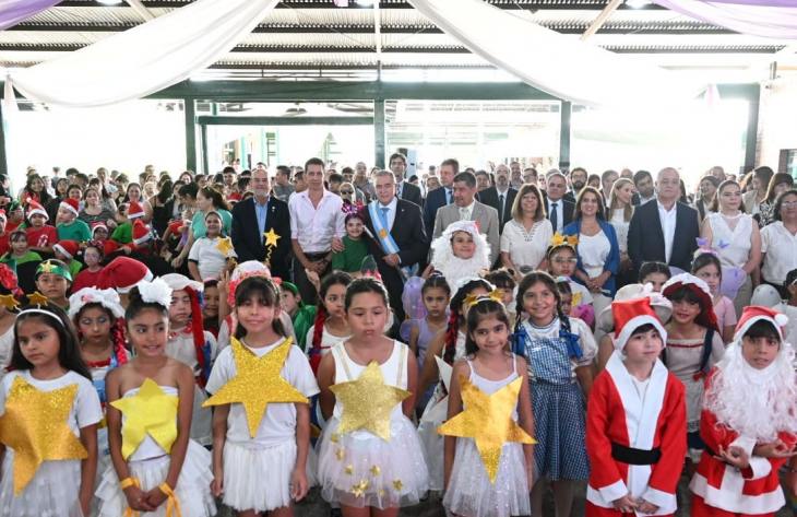 El gobernador Osvaldo Jaldo cerró el ciclo lectivo 2025