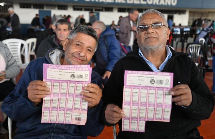 Extienden la entrega de boletos gratuitos para jubilados en el Complejo Belgrano